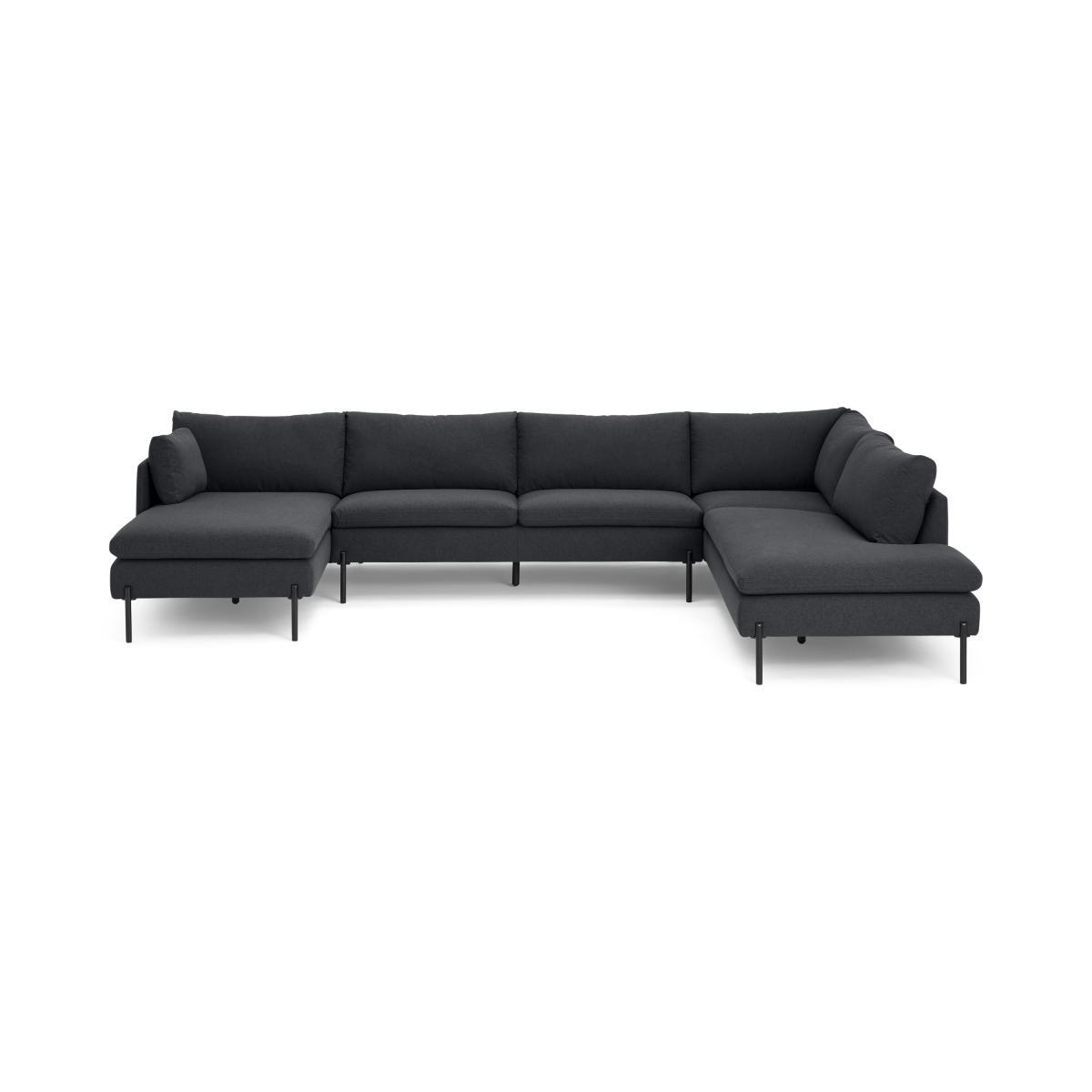 Zarina Right Hand Facing Corner Sofa, Sterling Grey – image 2