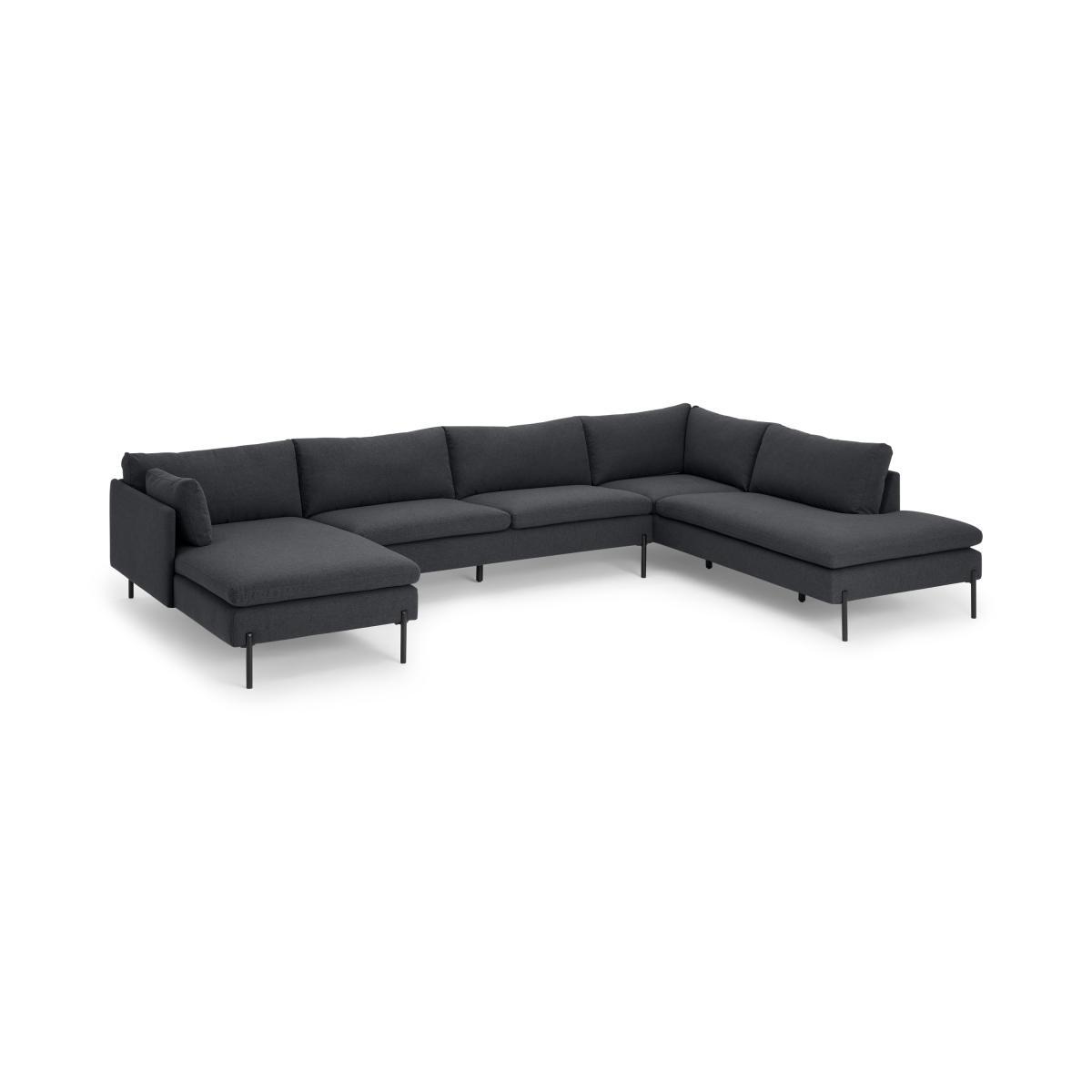 Zarina Right Hand Facing Corner Sofa, Sterling Grey – image 3