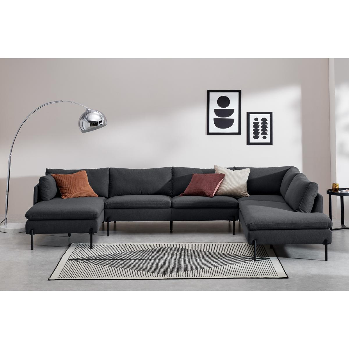 Zarina Right Hand Facing Corner Sofa, Sterling Grey – image 4