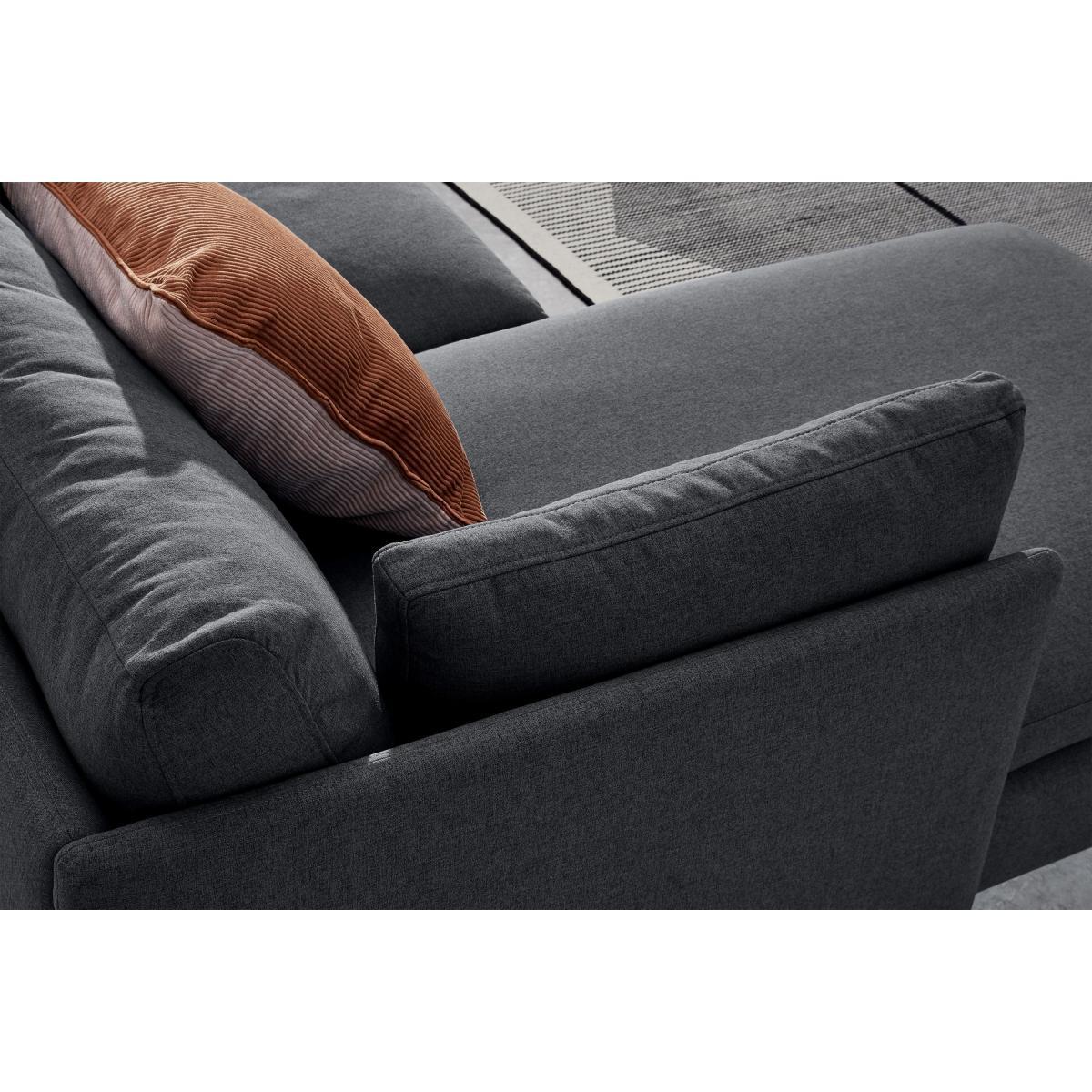 Zarina Right Hand Facing Corner Sofa, Sterling Grey – image 5
