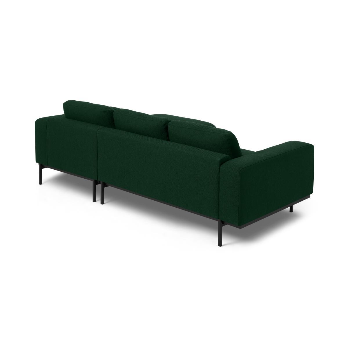 Jarrod Right Hand Facing Chaise End Corner Sofa, Forest Green Weave – image 7