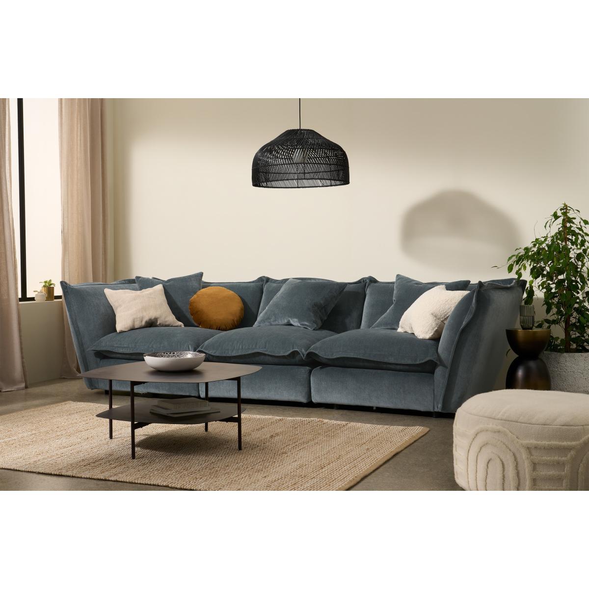 Fernsby, Corner Modular Chair, Atlantic, Chenille Fabric – image 4