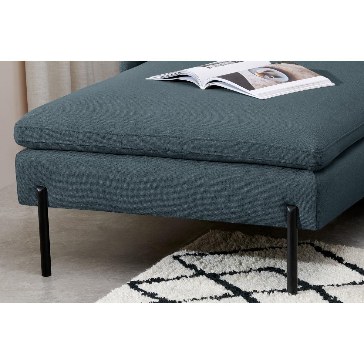 Zarina Left Hand Facing Chaise End Corner Sofa, Mina Earl Blue – image 6