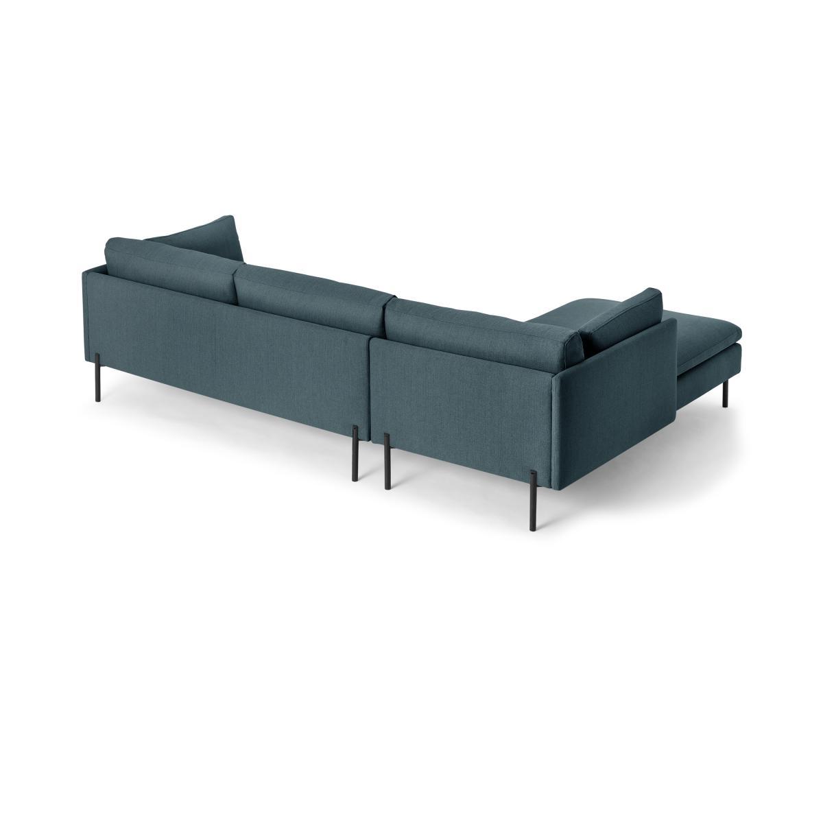 Zarina Left Hand Facing Chaise End Corner Sofa, Mina Earl Blue – image 7