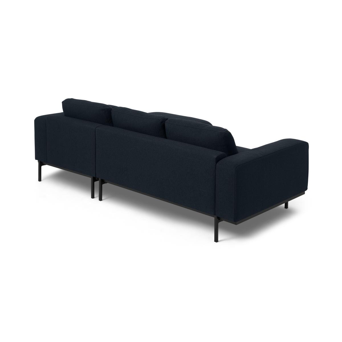 Jarrod Right Hand Facing Chaise End Corner Sofa, Midnight Blue Weave – image 7
