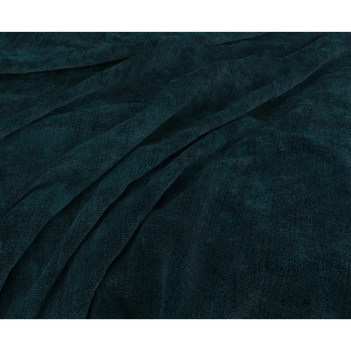 Naples Teal Velvet Right Hand Facing Chaise Sofa – image 6