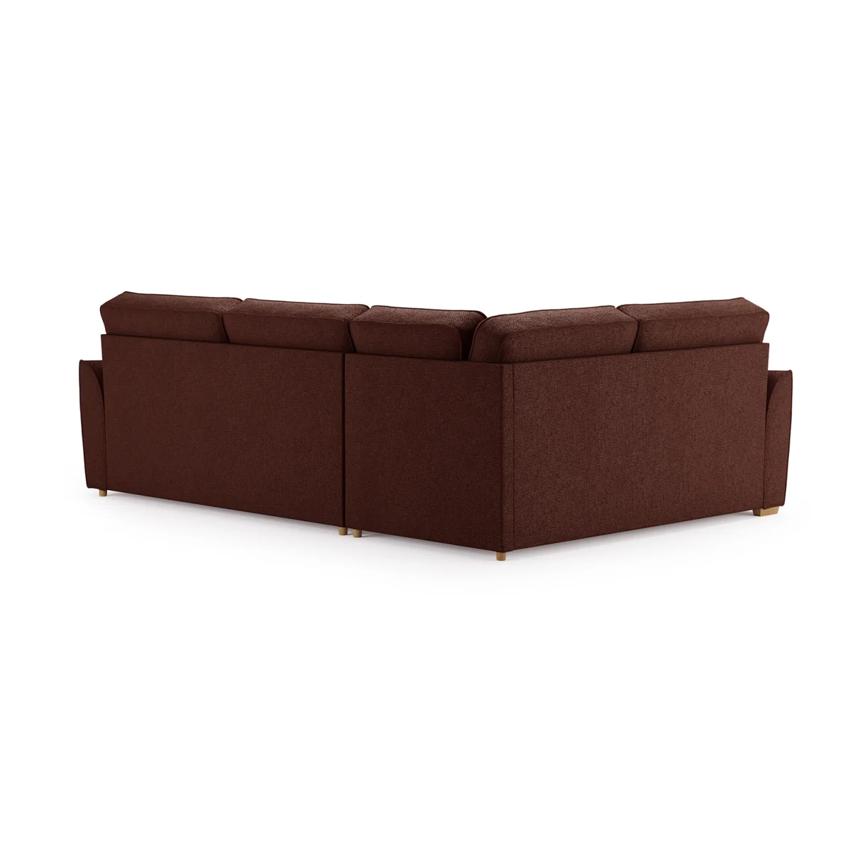 Bella Rustic Fabric Large Left Hand Facing Corner Sofa – image 2