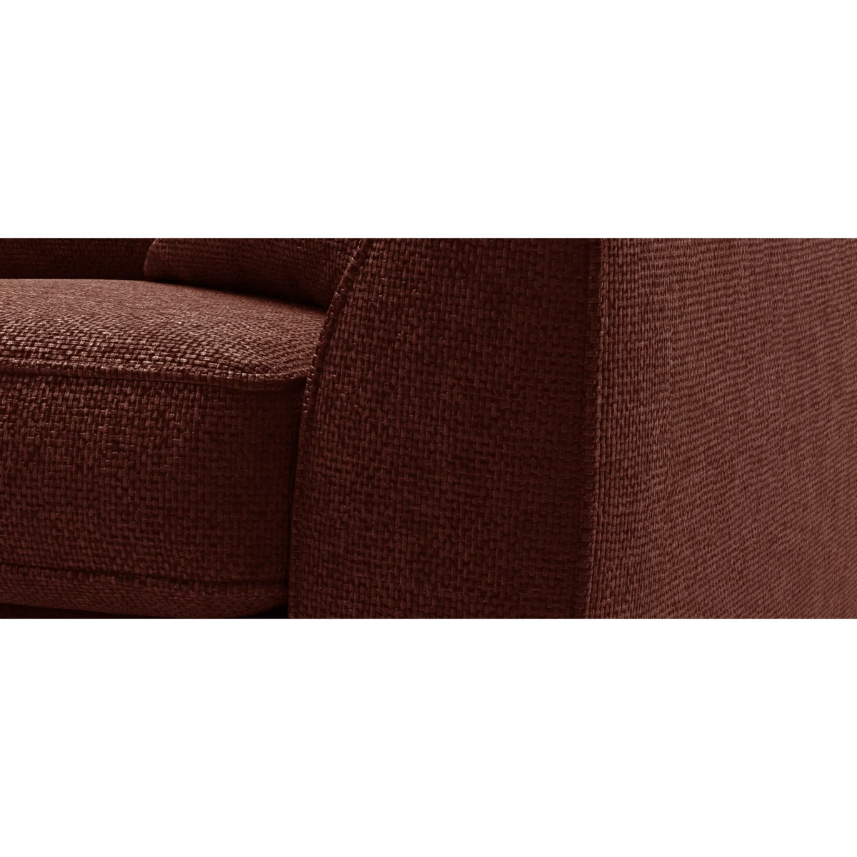 Bella Rustic Fabric Large Left Hand Facing Corner Sofa – image 8