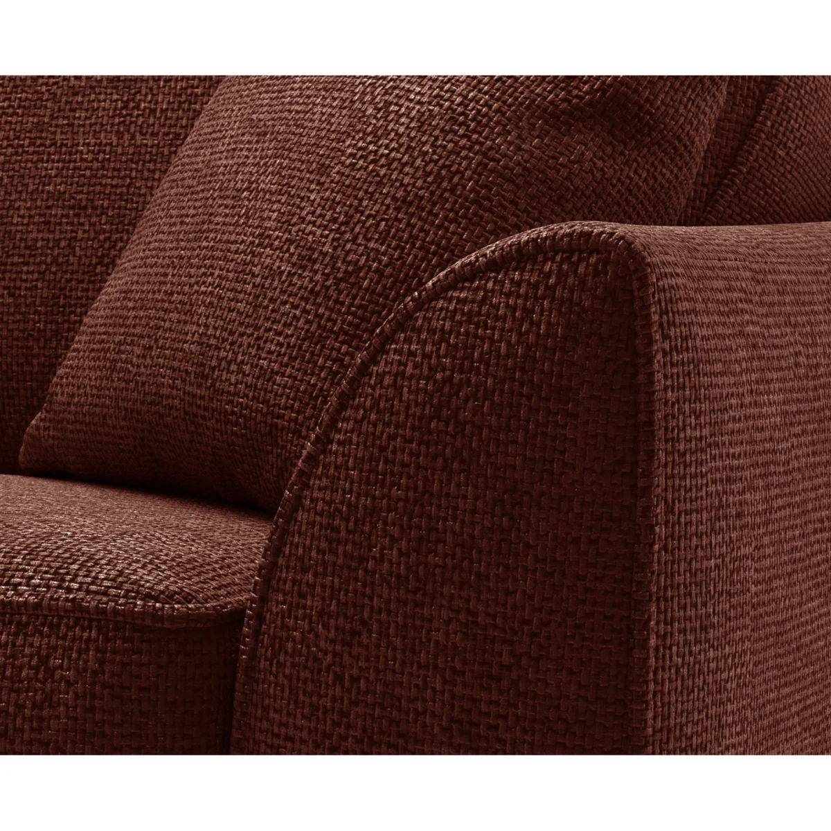 Bella Rustic Fabric Large Right Hand Facing Corner Sofa – image 3