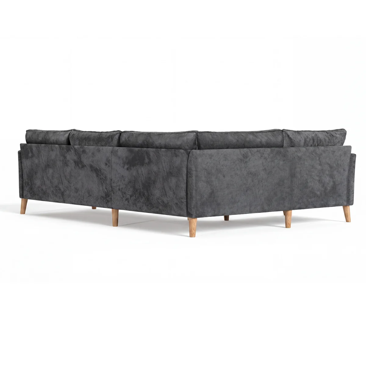 Palermo Graphite Chenille Fabric Left Hand Facing Corner Sofa – image 2