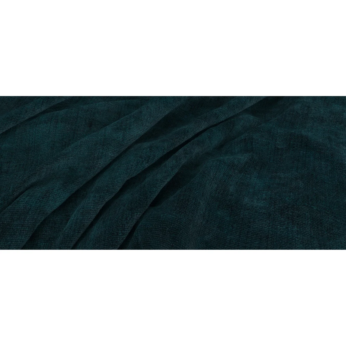 Naples Teal Velvet Left Hand Facing Chaise Sofa – image 10