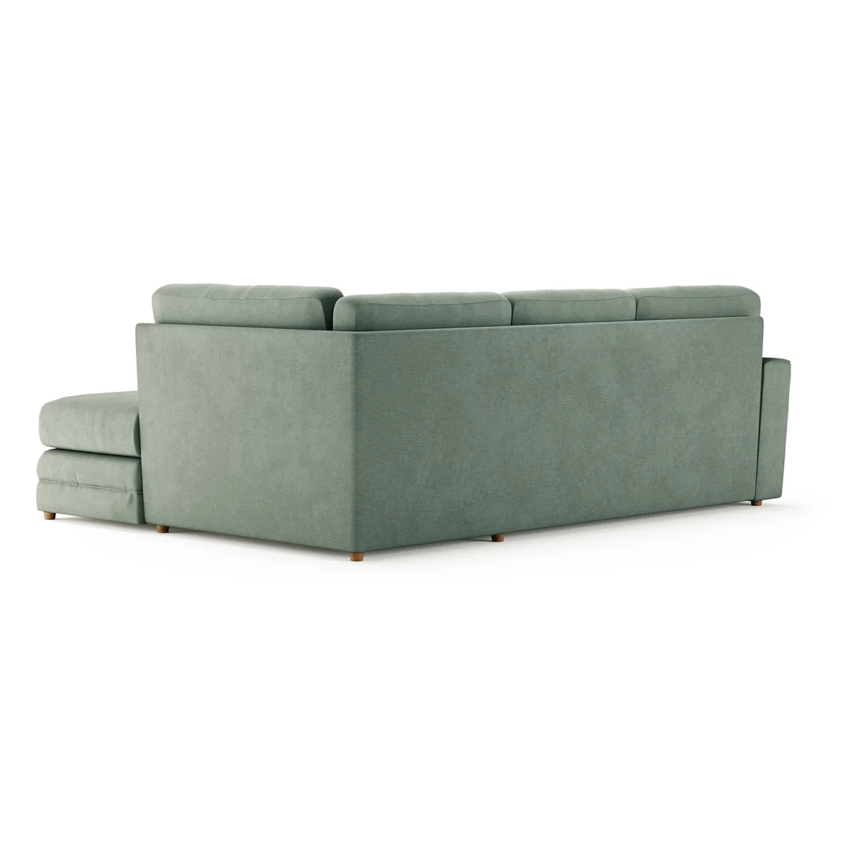 Madden Blue Fabric Right Hand Facing Corner Sofa – image 2