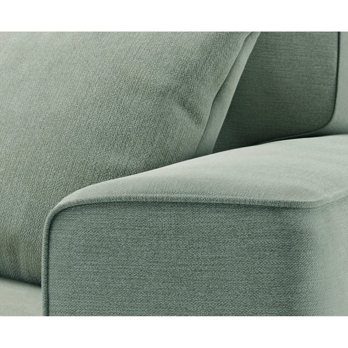 Madden Blue Fabric Right Hand Facing Corner Sofa – image 3