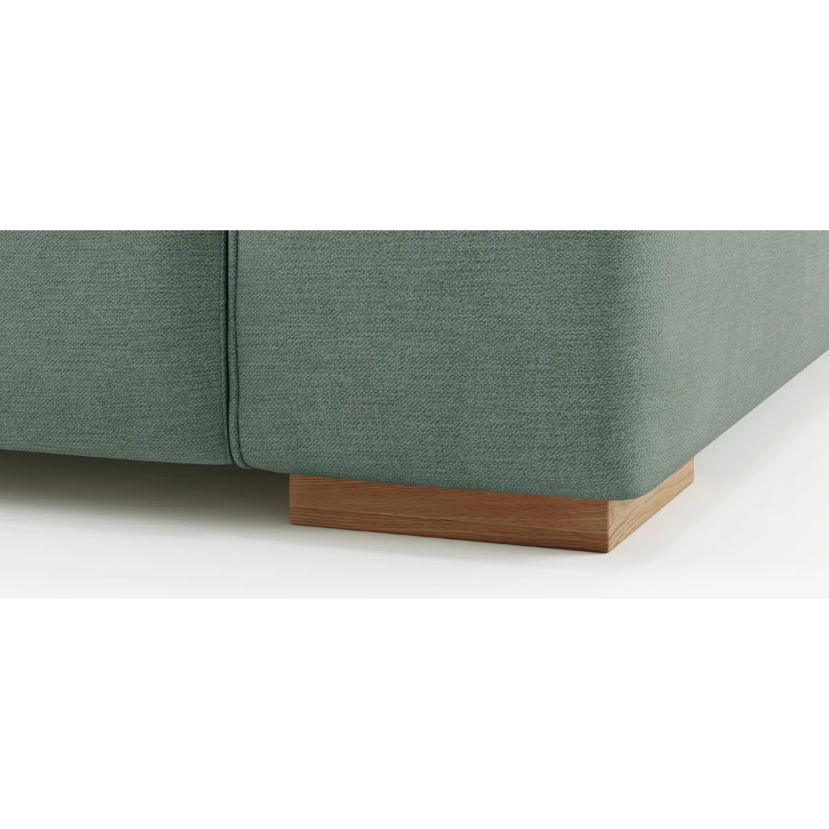 Madden Blue Fabric Right Hand Facing Corner Sofa – image 7
