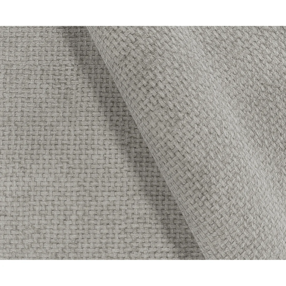 Bella Silver Fabric Large Right Hand Facing Chaise Corner Sofa – image 5