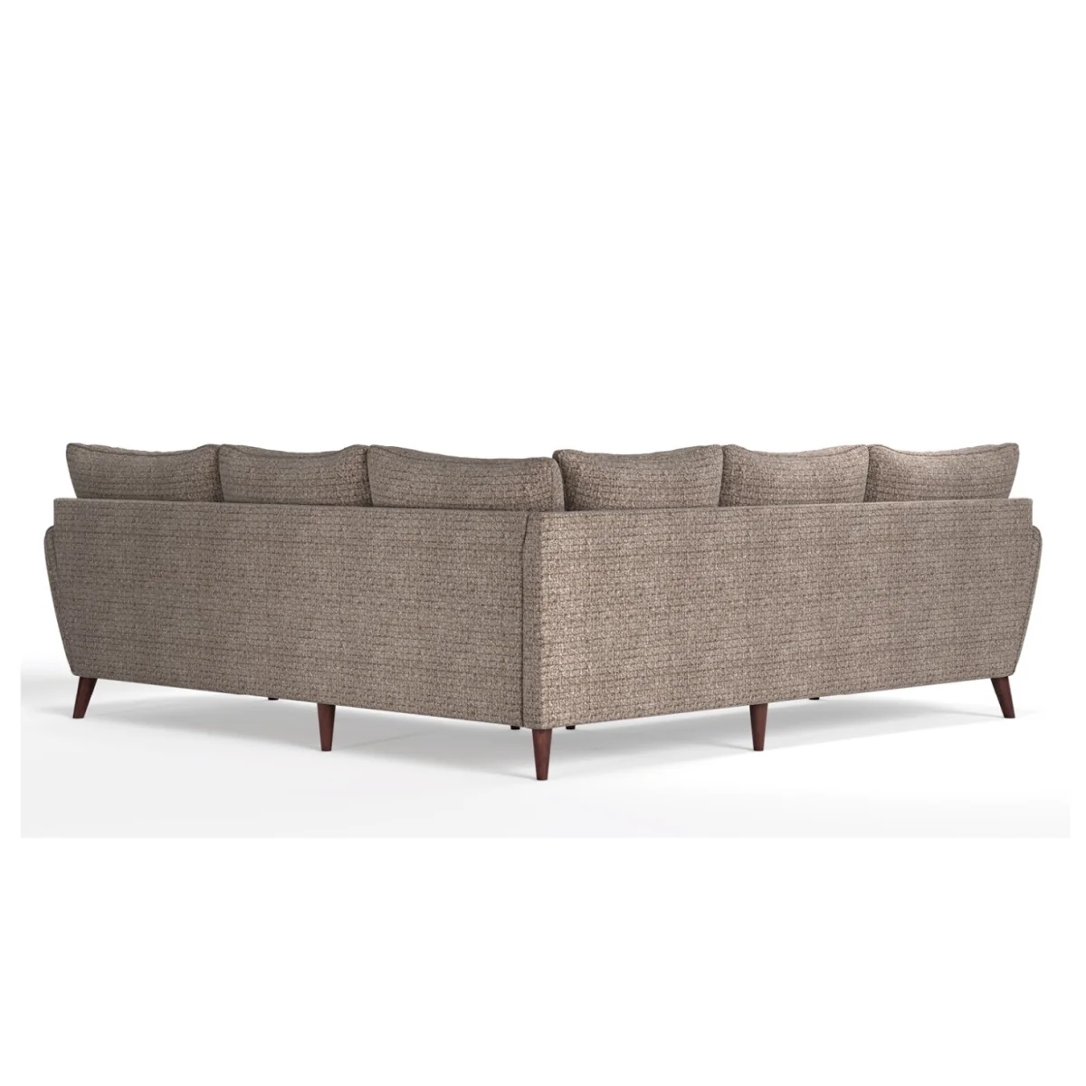 Palma Truffle Chenille Fabric Corner Sofa – image 3