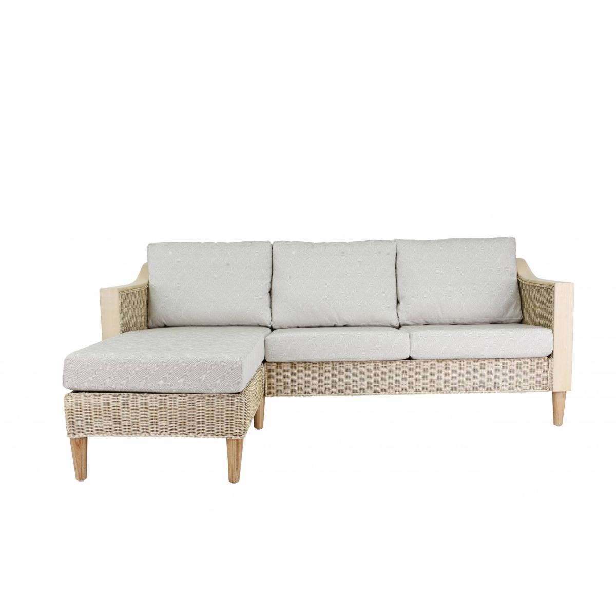 Bellshill Large Chaise Set 2 Left Light Natural Wash – image 2