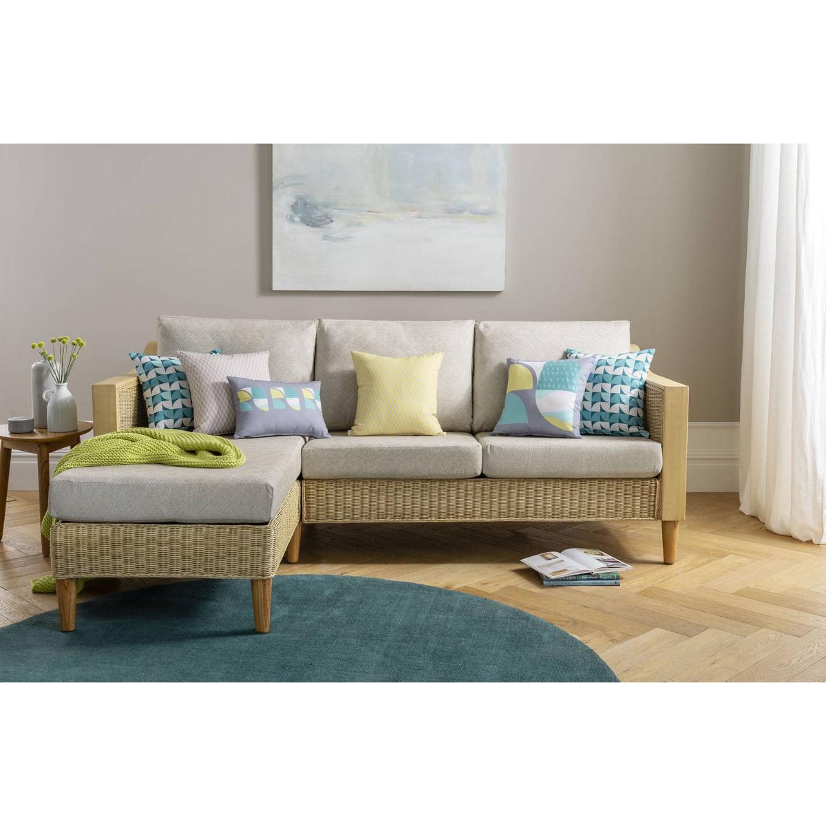 Bellshill Large Chaise Set 2 Left Light Natural Wash – image 3