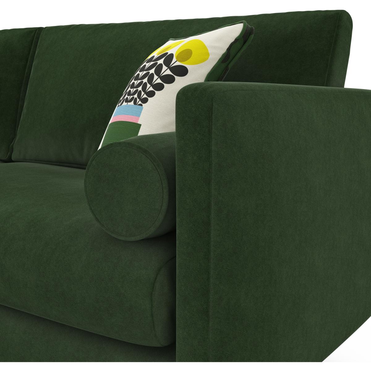 Orla Kiely Mimosa Large Chaise Sofa, Brass, 2.5 Seat – image 6