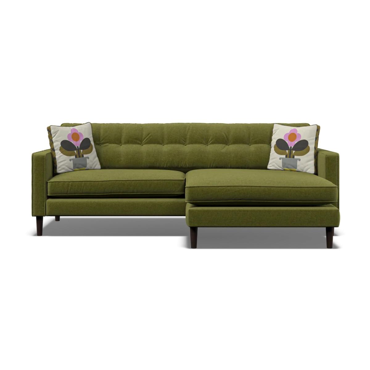Orla Kiely Ebben Chaise Fabric Sofa - Premium Plain Fabric – image 2