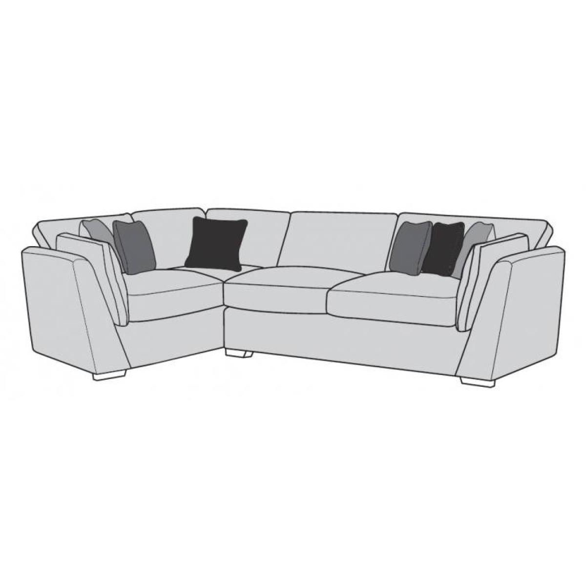 Phoebe 4 Seater Corner Sofa - Fabric Grade C - Right Hand Facing RH2/COR/LH1 – image 5