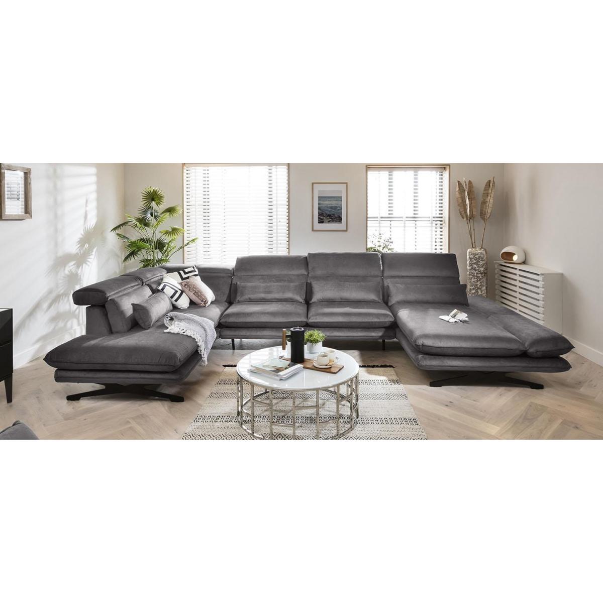 Quatropi 6 Seater Modular Corner Sofa - Left Hand Open End, Reid 430x236cm – image 7
