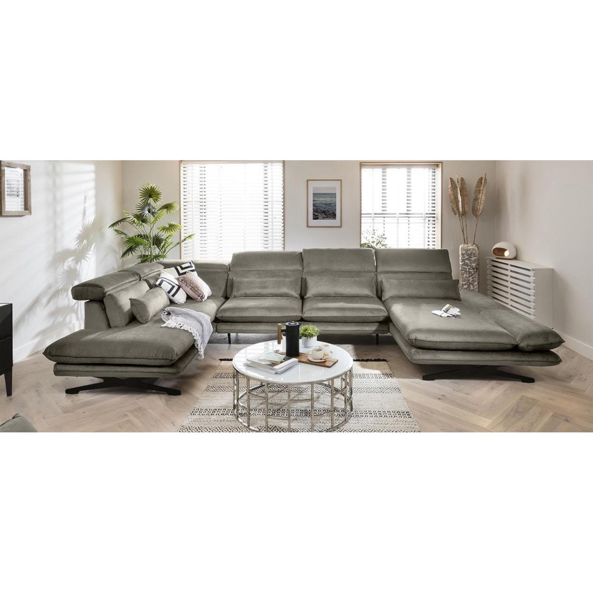 Quatropi 6 Seater Modular Corner Sofa - Left Hand Open End, Reid 430x236cm – image 8