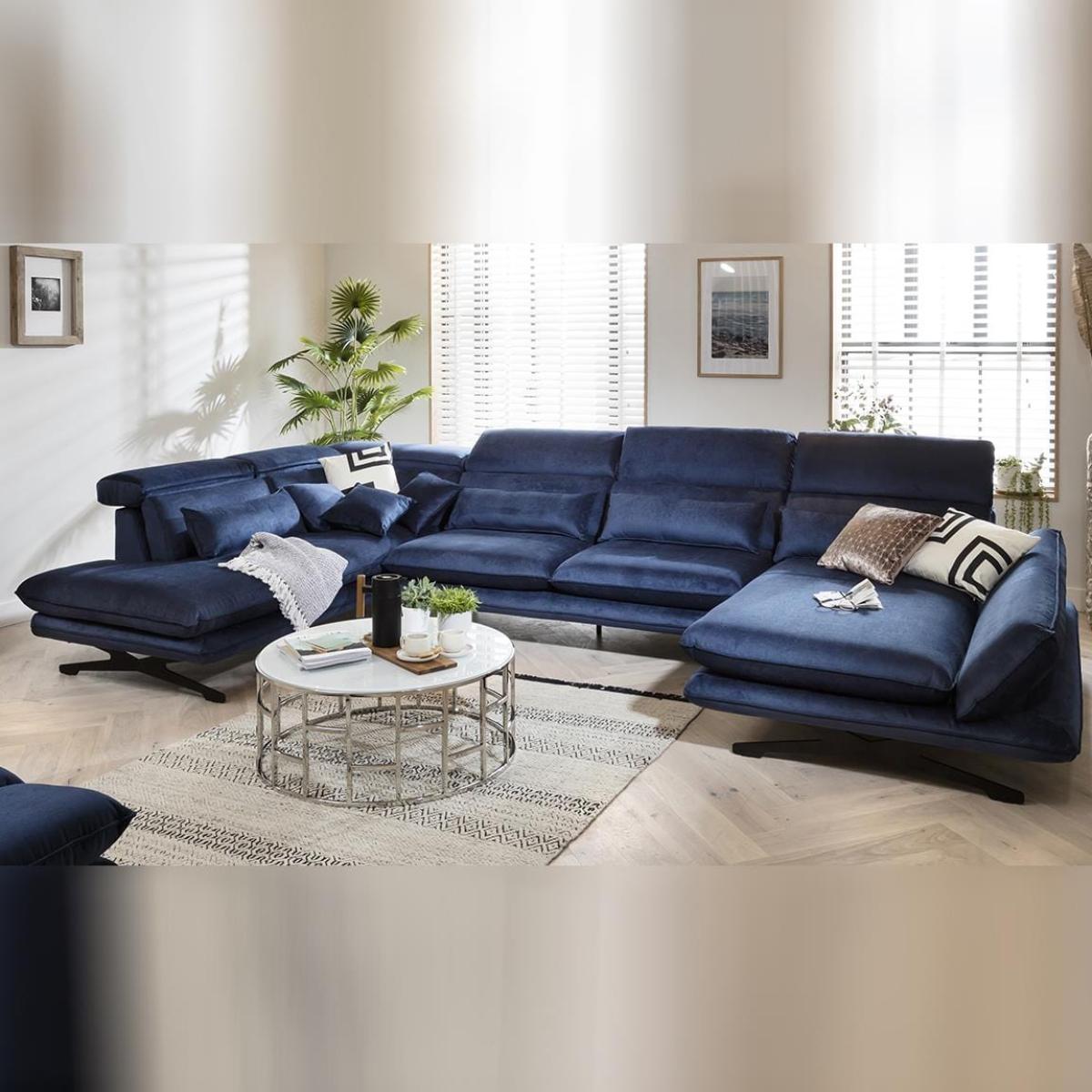 Quatropi 6 Seater Modular Corner Sofa - Left Hand Open End, Reid 430x236cm – image 1
