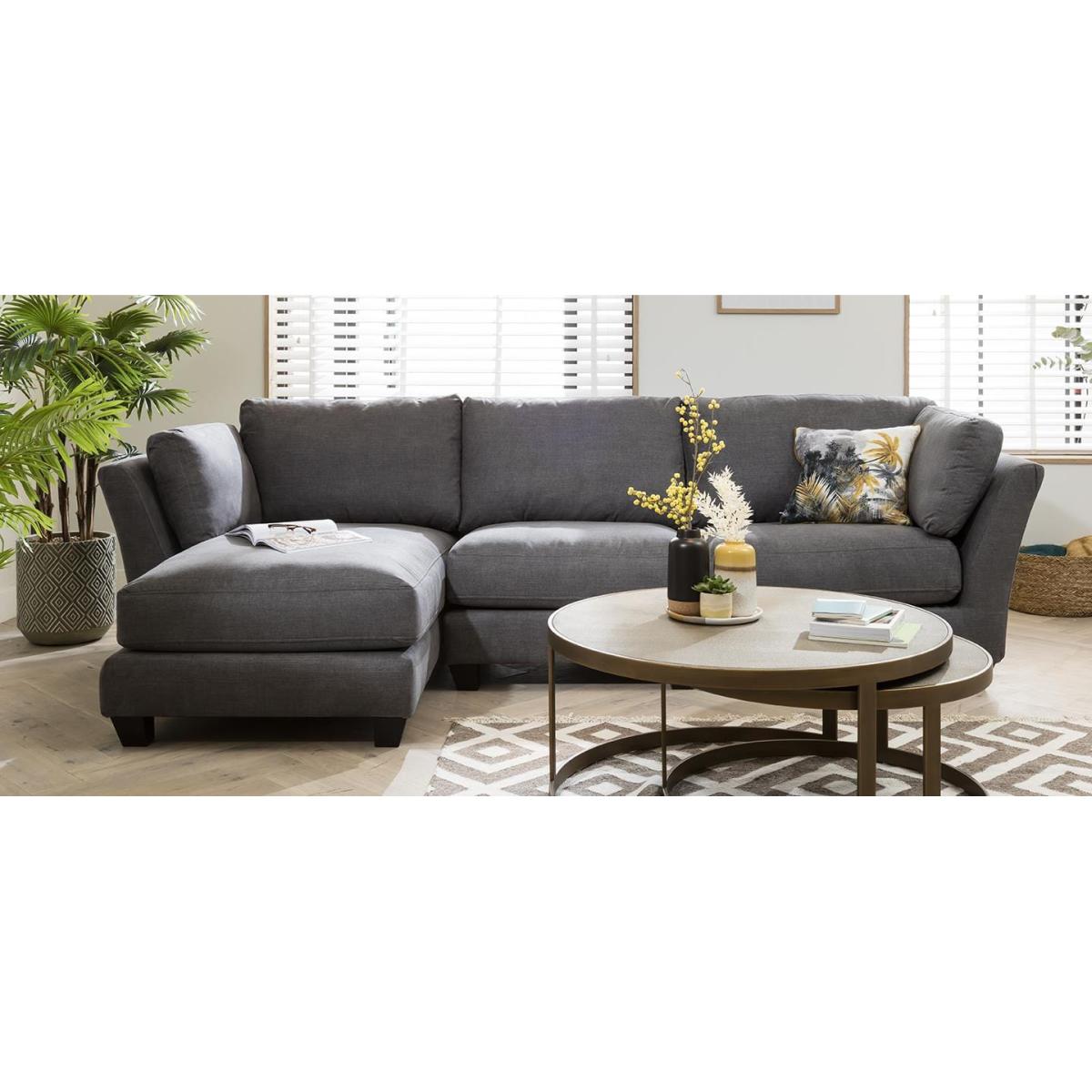 Modern Modular 3 Seater Chaise Sofa 294x162cm Premium Custom Fabric – image 10