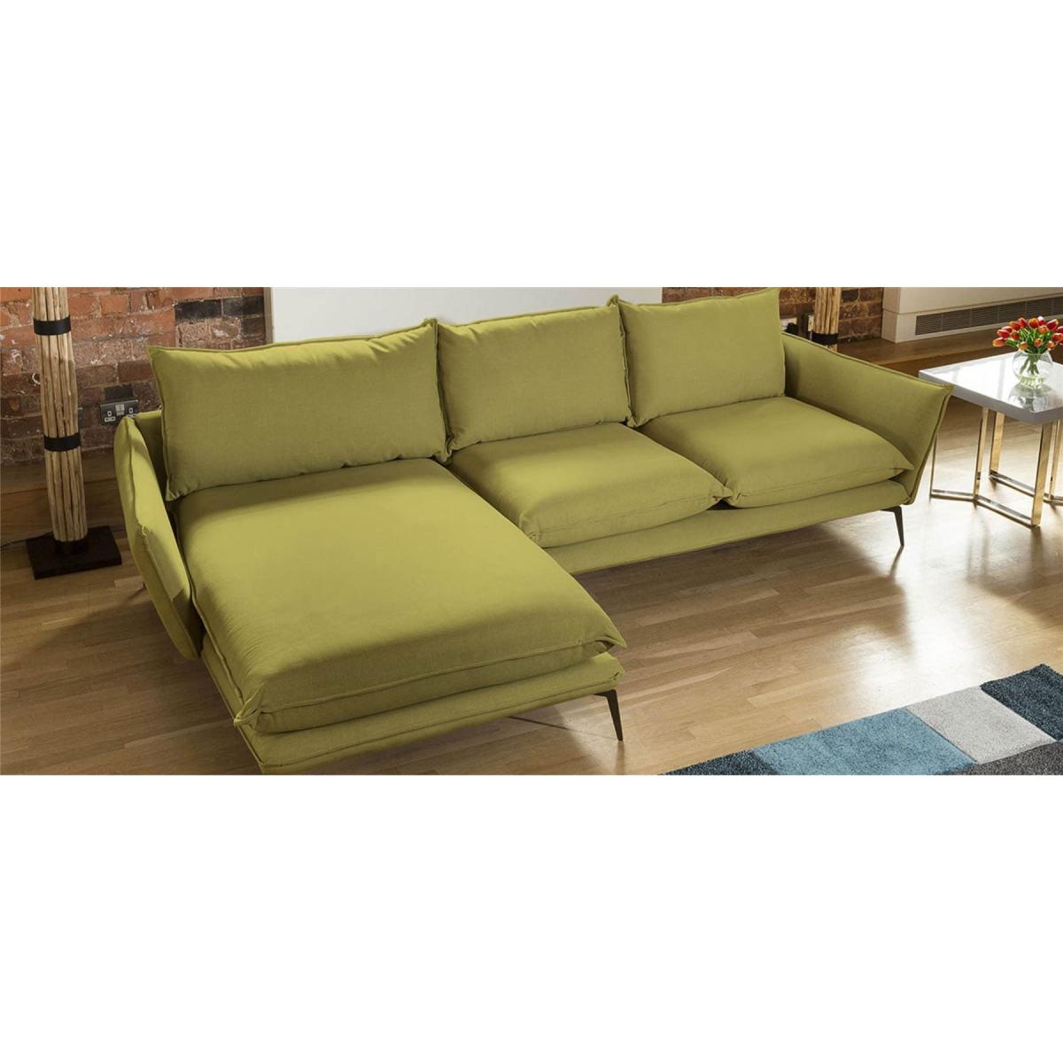 Rachel Extra Large L Shape Modular Sofa Chaise Many Fabrics 3.0 x 1.8m – image 6