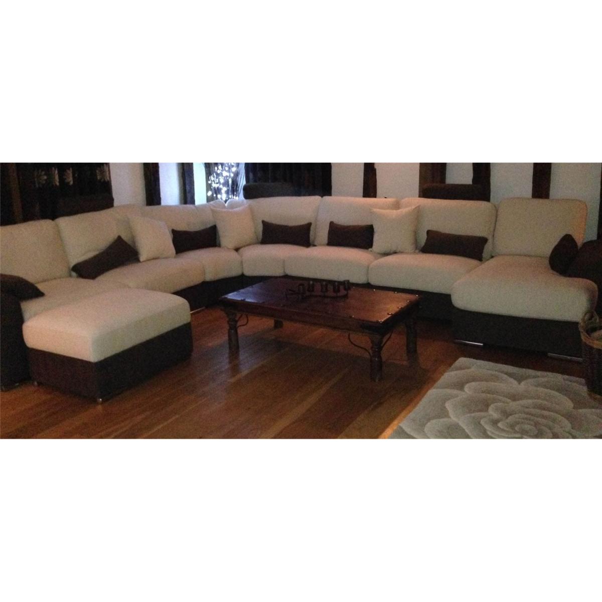 Massive Ultra Modern Quality Sofa Corner Group Footstool Grande 23RH – image 10