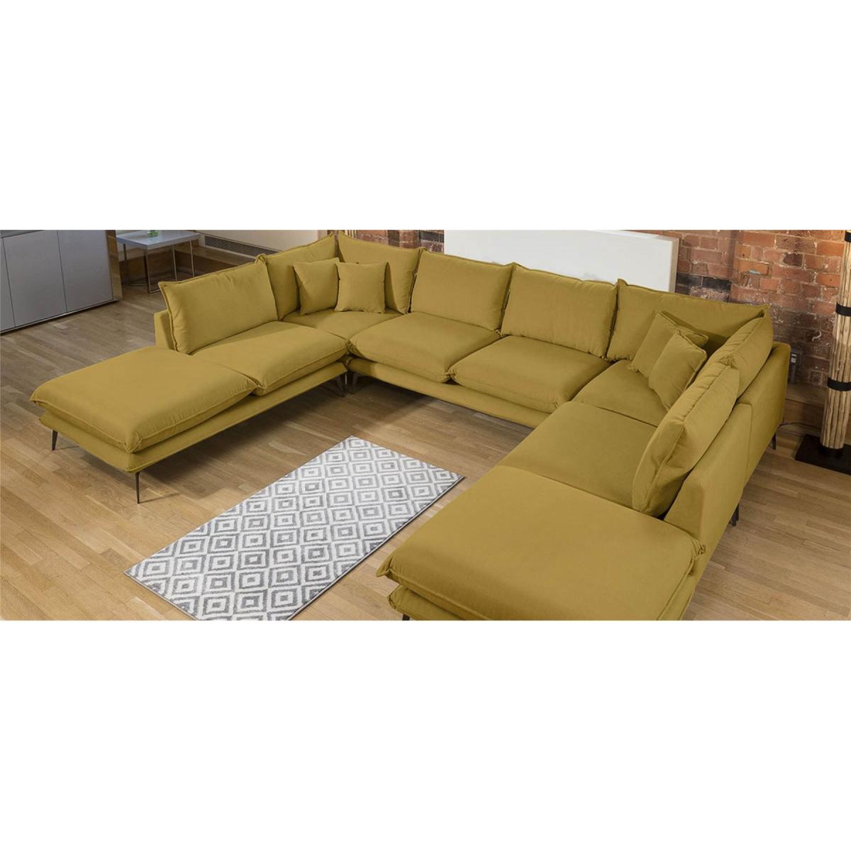 Stunning Rachel Massive U Shape Modular Sofa Many Fabrics 3.45 x 2.55m – image 6
