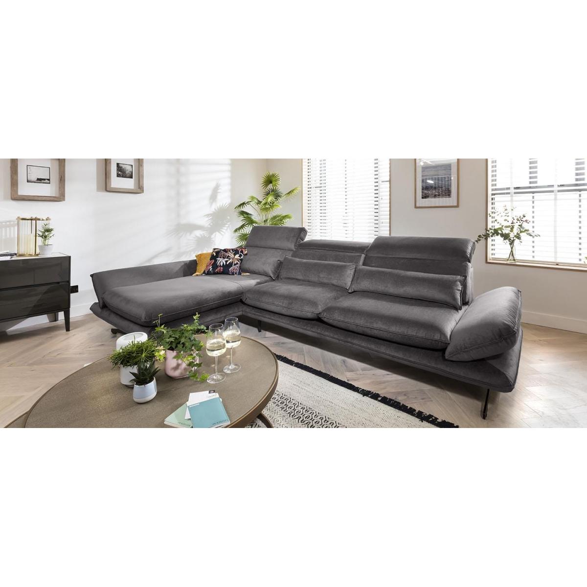 Quatropi 4 Seater Modular Sofa - Left Hand Adjustable Headrest, Reid 352x200cm – image 8