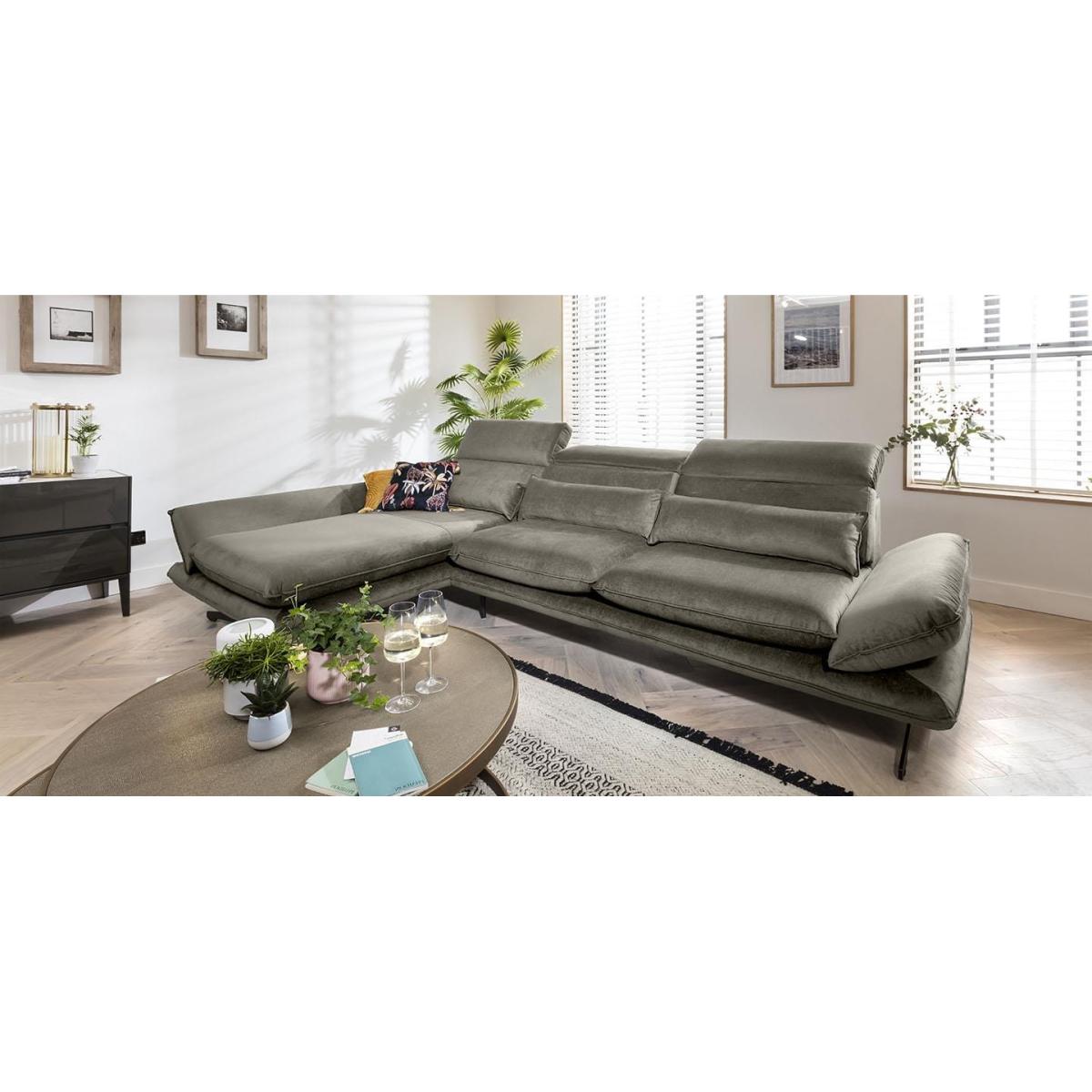 Quatropi 4 Seater Modular Sofa - Left Hand Adjustable Headrest, Reid 352x200cm – image 9