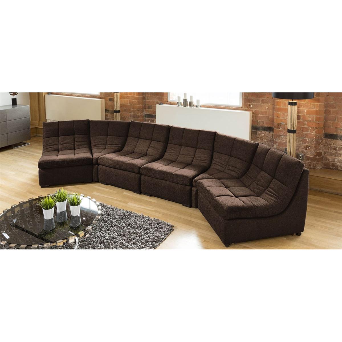 Quatropi Designer Relax Range U Shaped Sofa Luxury 6 Seater U4 – image 3