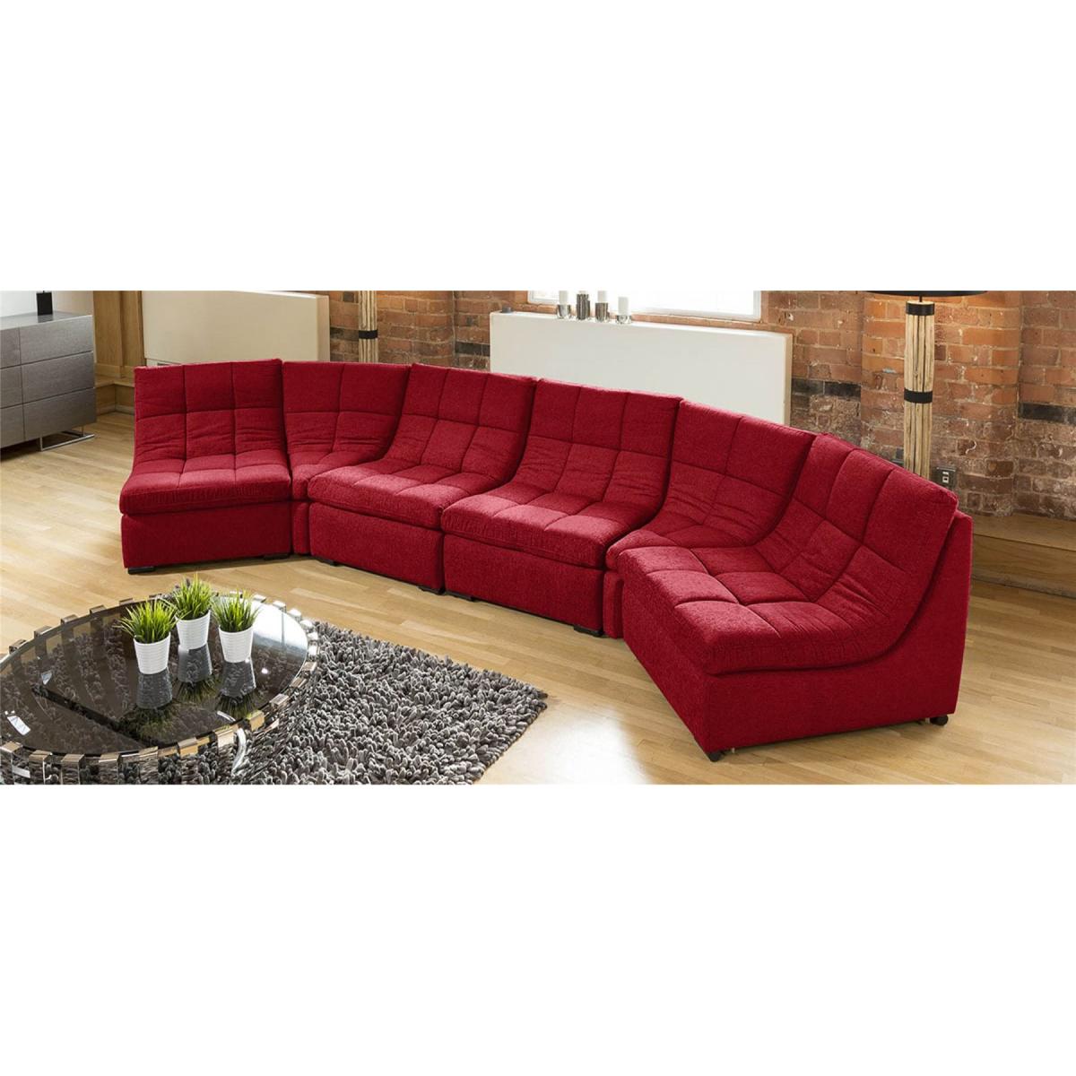 Quatropi Designer Relax Range U Shaped Sofa Luxury 6 Seater U4 – image 4