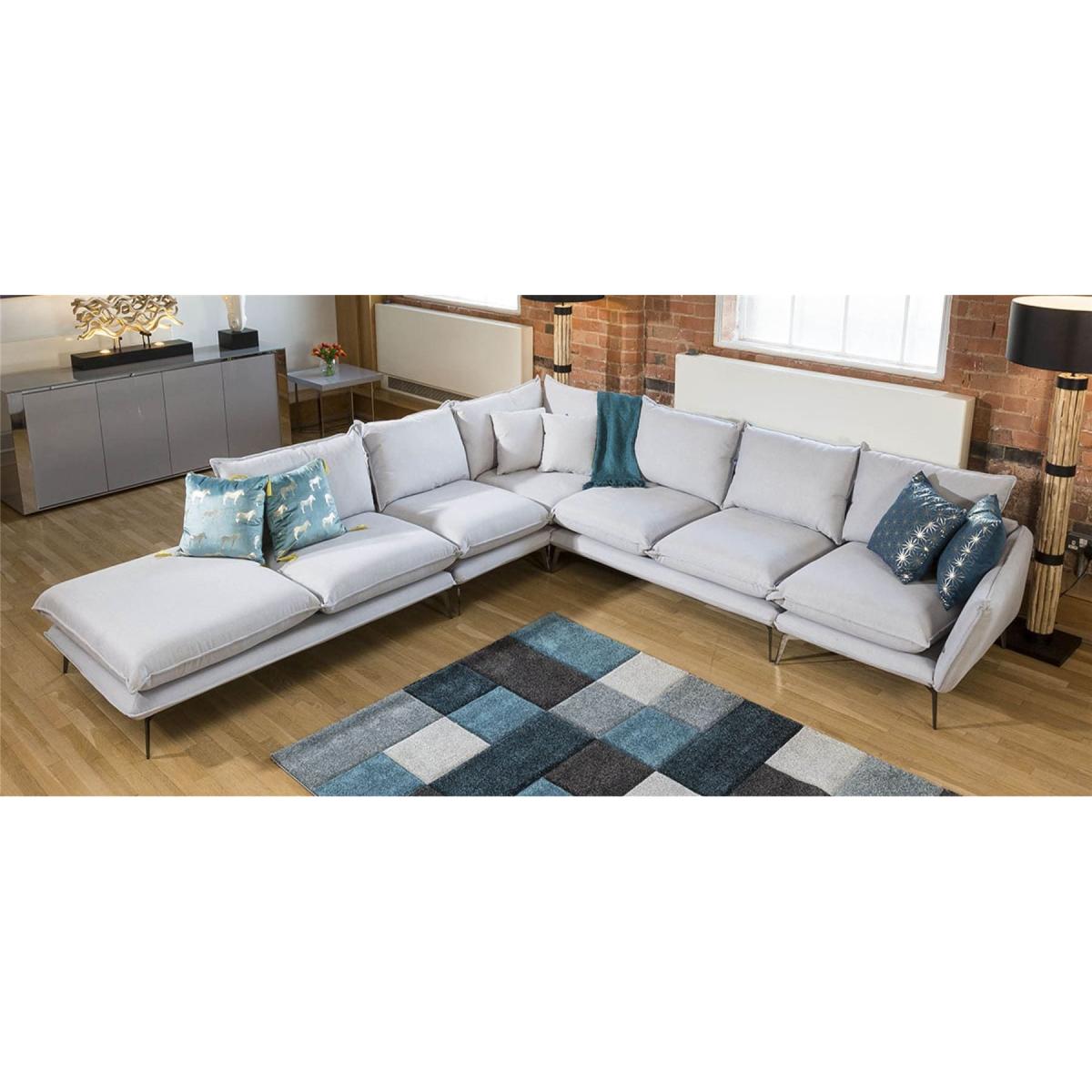 Rachel Extra Large L Shape Corner Modular Sofa Many Fabrics 3.25 x 3.25m – image 2