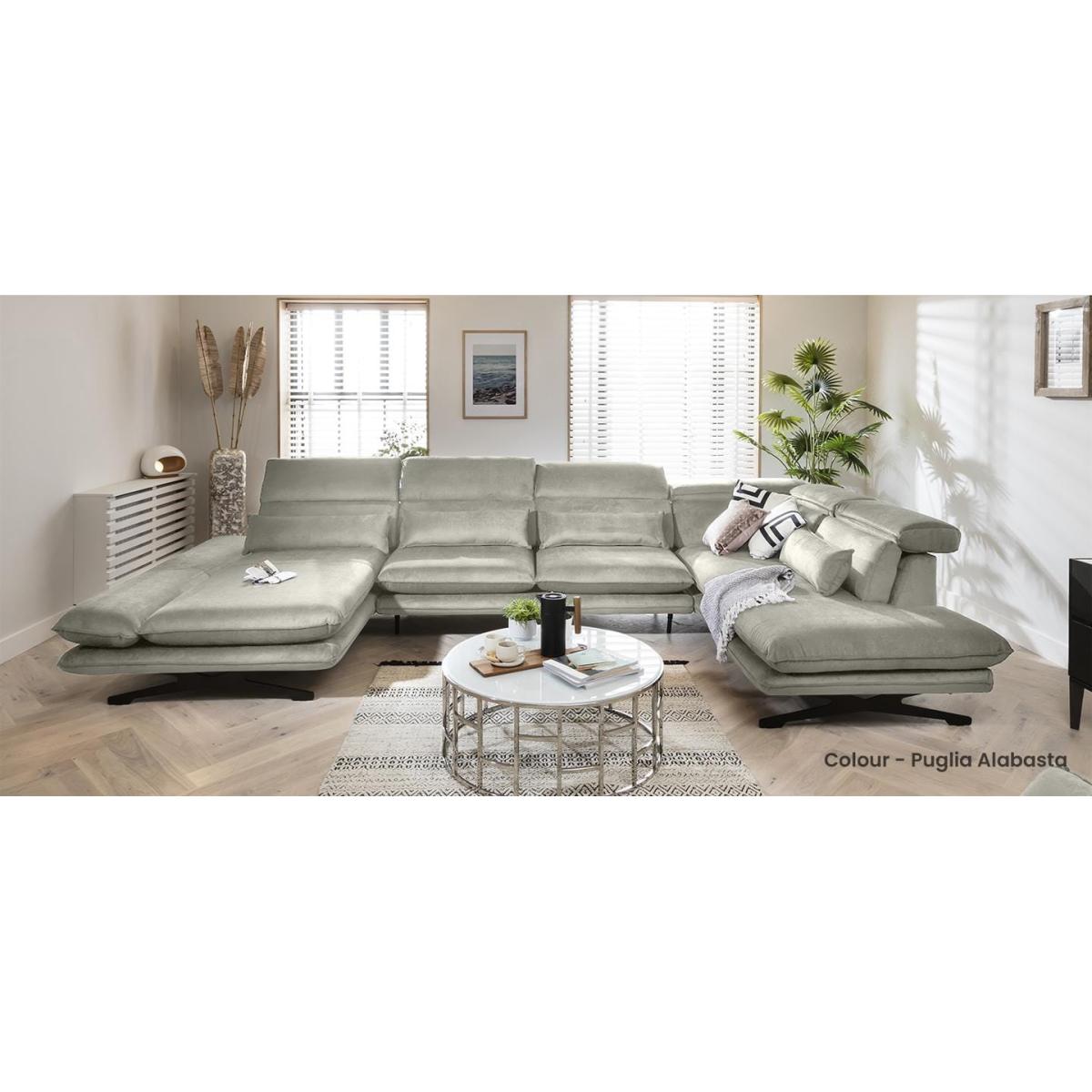 Quatropi 6 Seater Modular Corner Sofa - Right Hand Open End, Reid 430x236cm – image 6