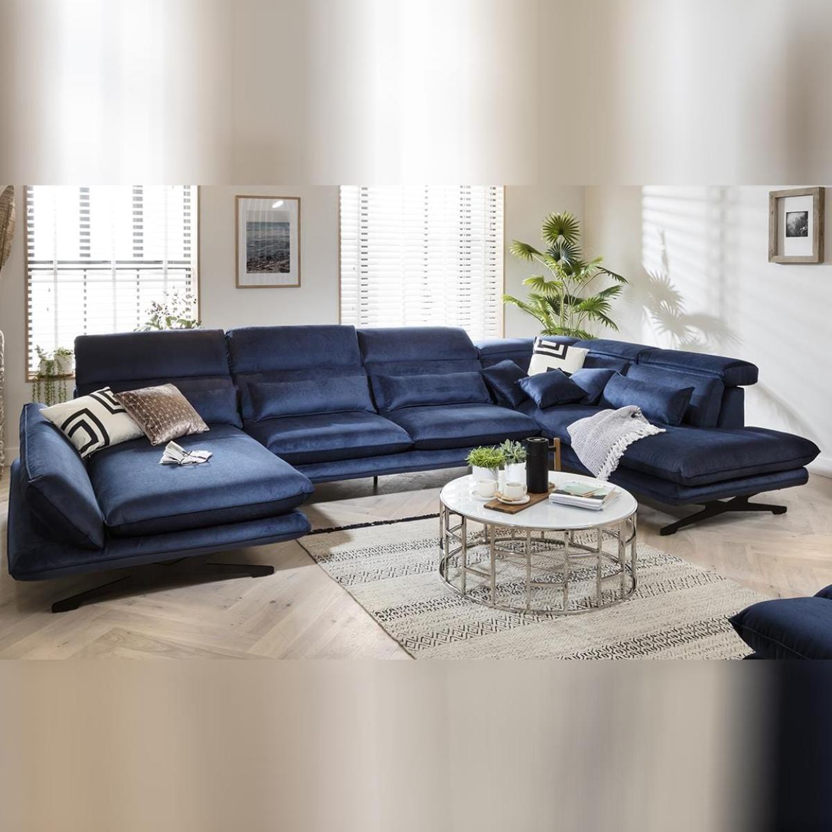 Quatropi 6 Seater Modular Corner Sofa - Right Hand Open End, Reid 430x236cm – image 1