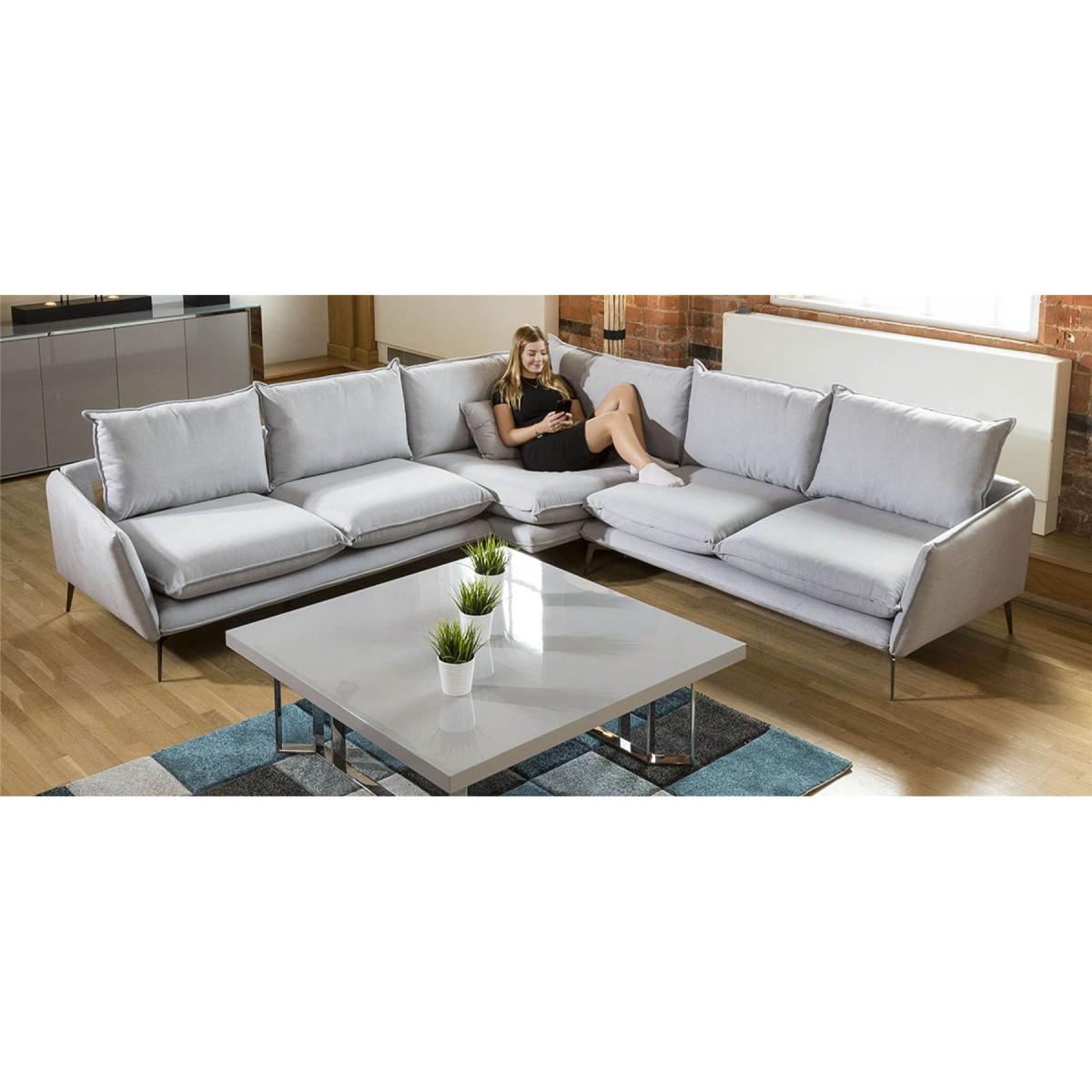 Rachel Massive L Shape Oversize Corner Modular Sofa Many Fabrics 3.0 x 3.0m – image 2