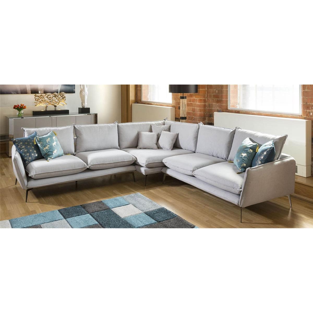 Rachel Massive L Shape Oversize Corner Modular Sofa Many Fabrics 3.0 x 3.0m – image 5
