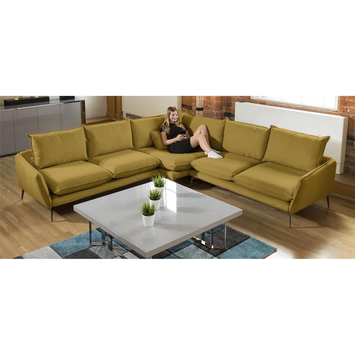 Rachel Massive L Shape Oversize Corner Modular Sofa Many Fabrics 3.0 x 3.0m – image 6