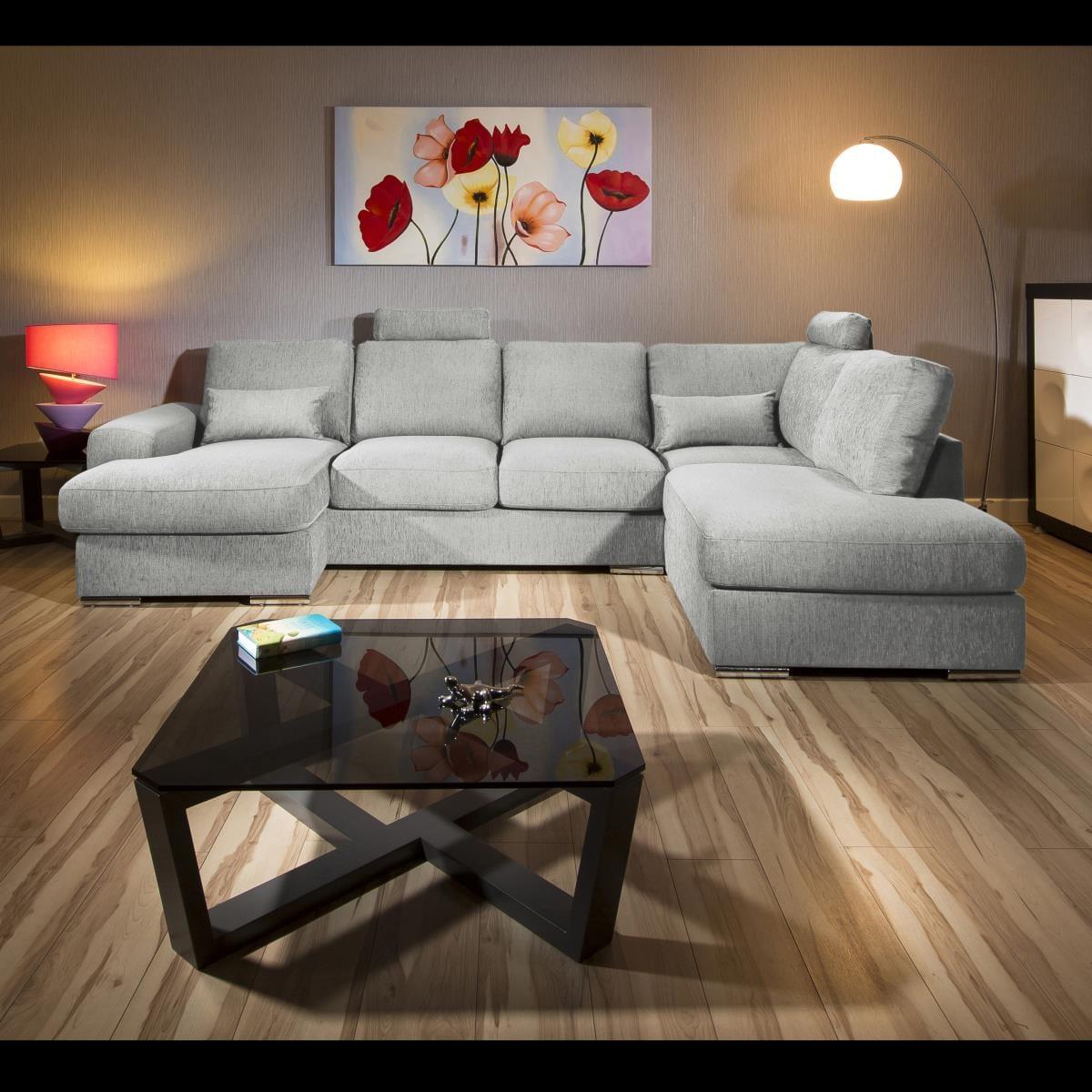 Massive Modern L Shape Quality Sofa chaise Corner Group Grande 3RH