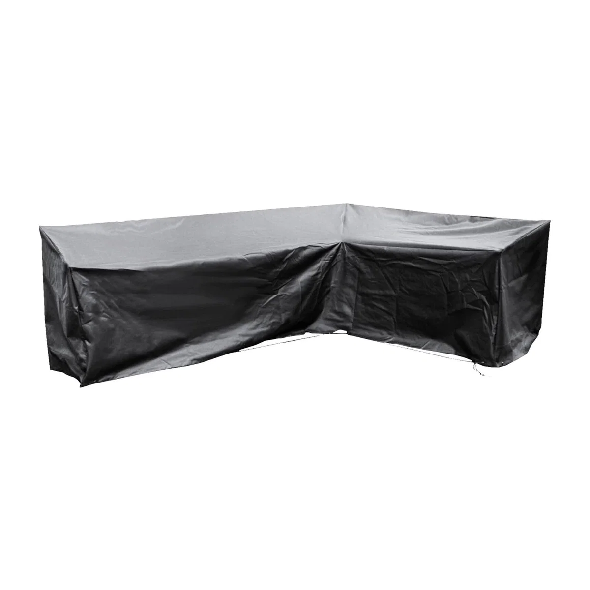 Cozy Bay EZBreathe Large Right L Shape Sofa Cover - Black