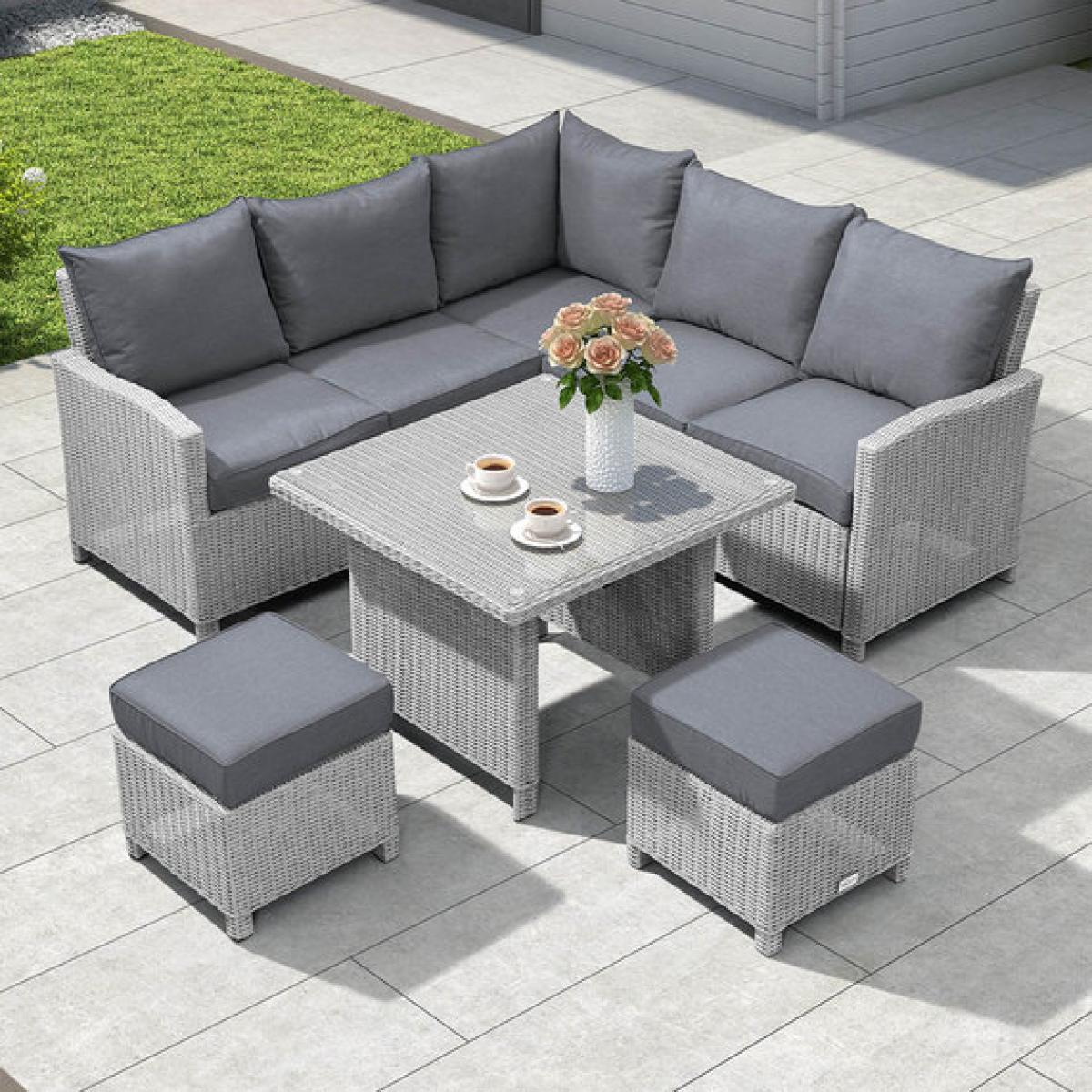 Nova Compact Rattan Corner Set
