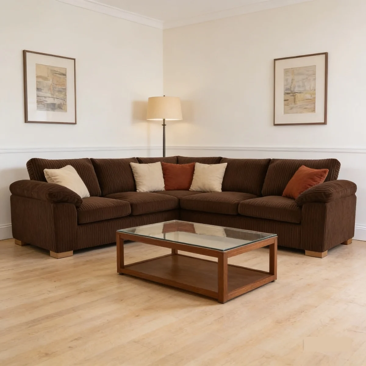 Amalfi Jumbo Cord 2C2 Corner Sofa – image 3