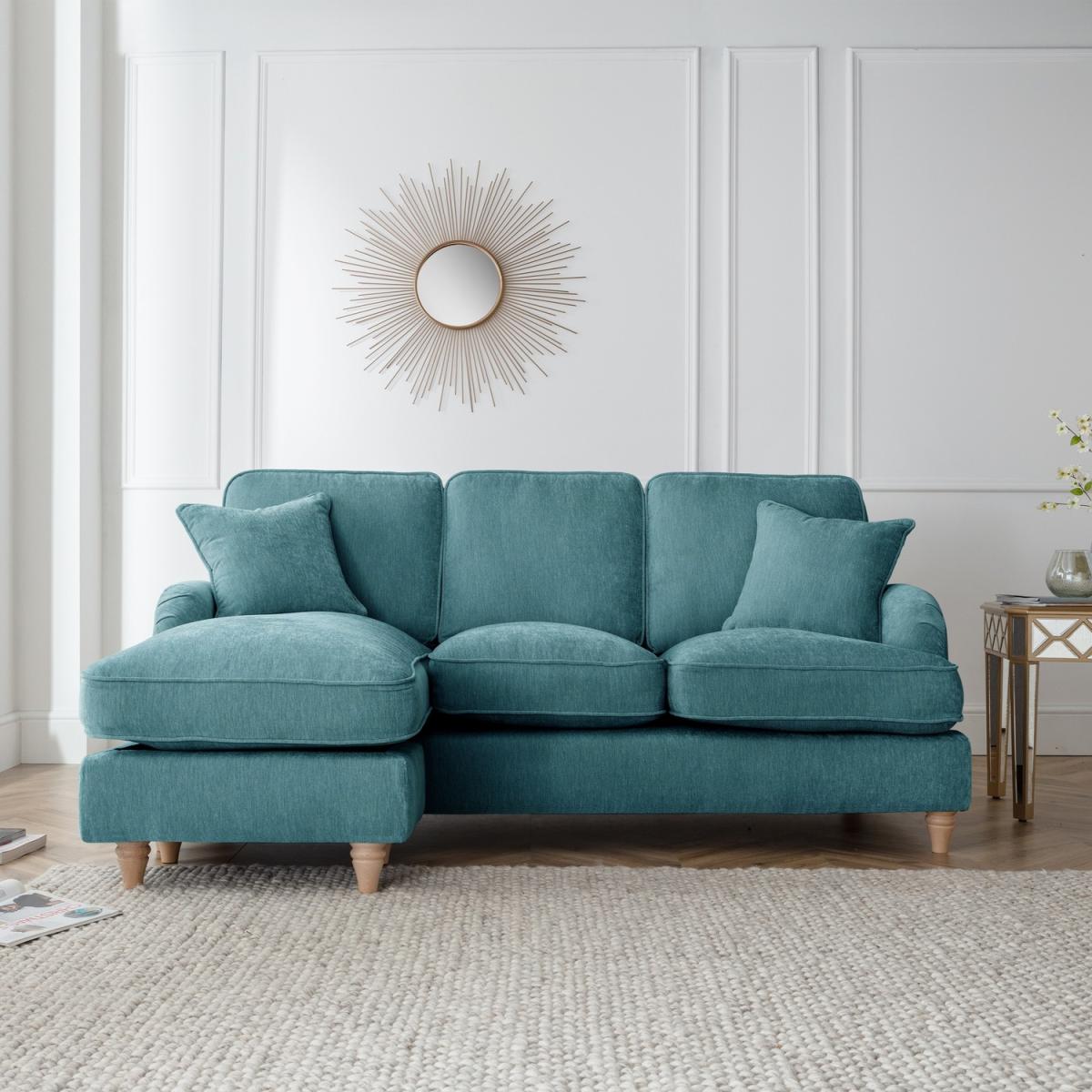 The Eva Left Hand Chaise - Charcoal – image 2