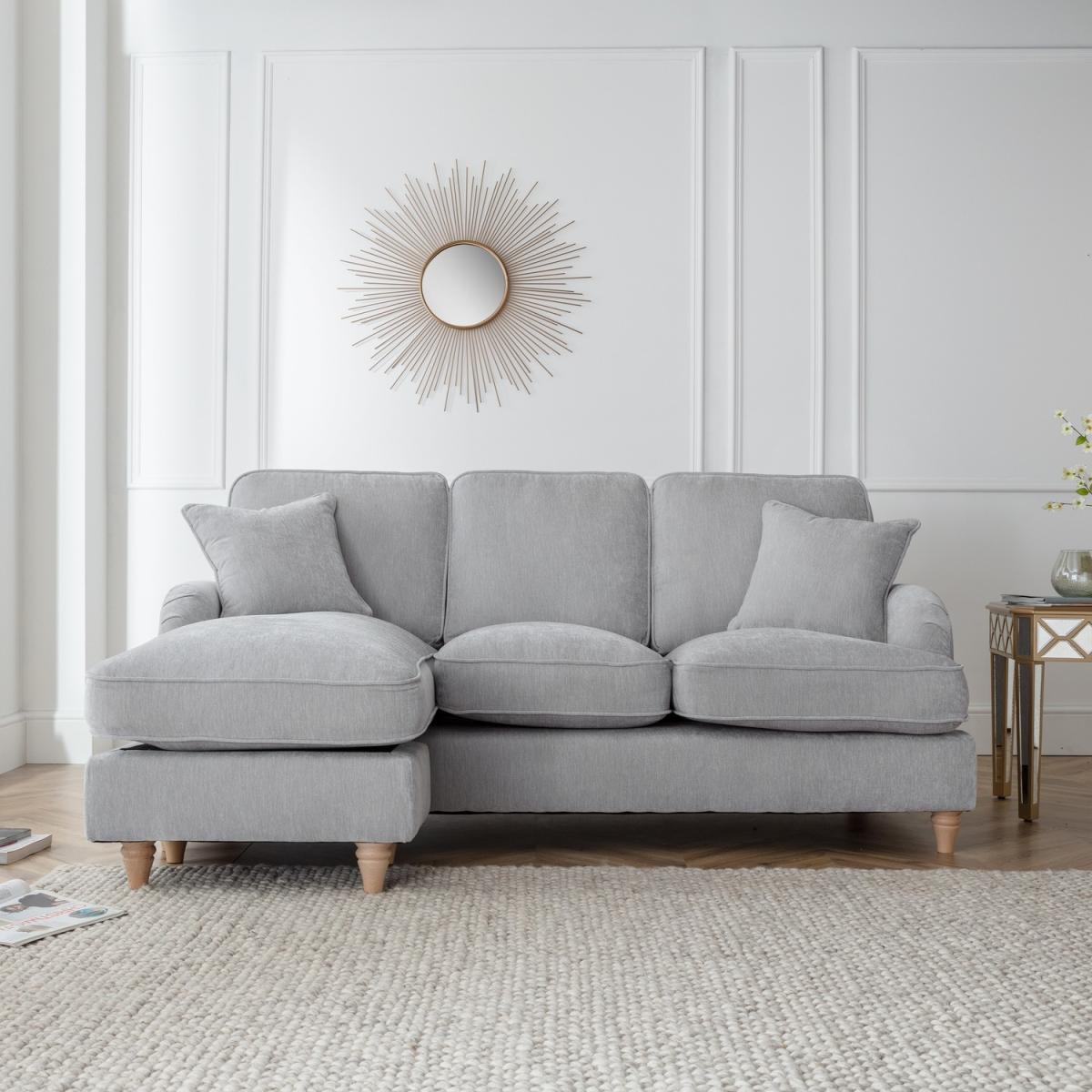 The Eva Left Hand Chaise - Charcoal – image 4