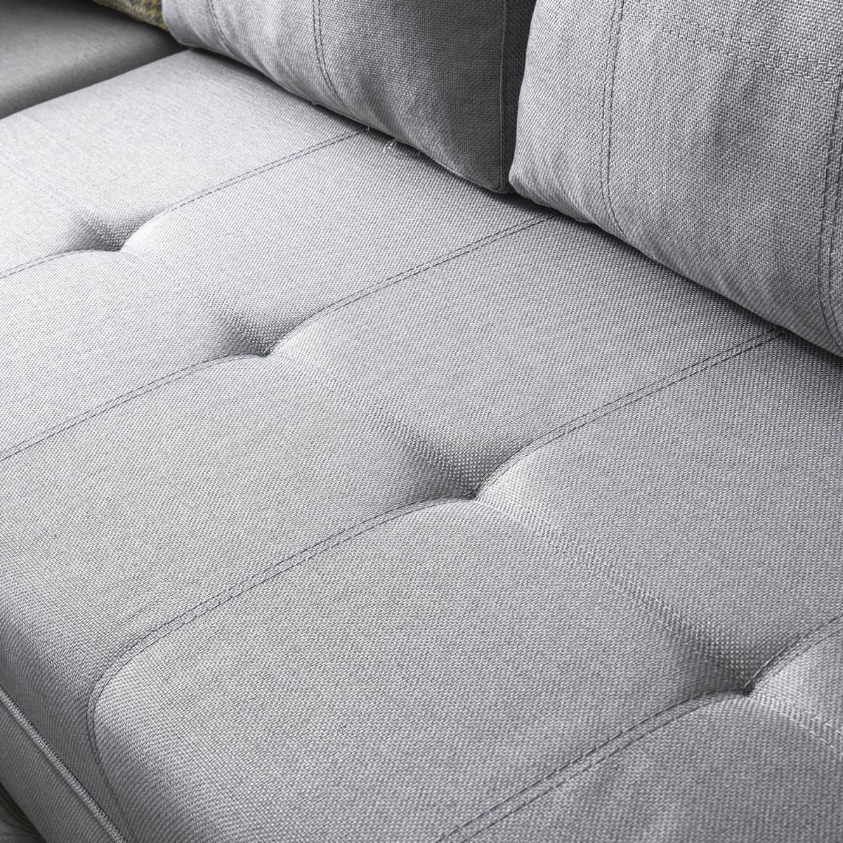 Esse Corner Sofa Light Grey - Right side - Light Grey – image 6
