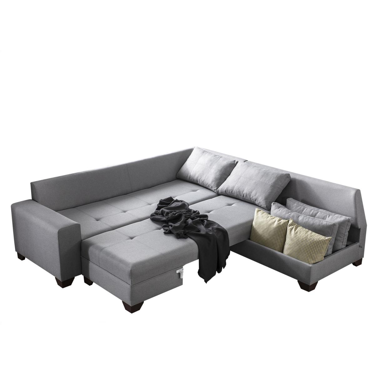 Esse Corner Sofa Light Grey - Right side - Light Grey – image 8